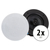 McGrey ACS-660 WH 2-Wege High-End Gewebe Einbaulautsprecher 240 Watt 2x Set  - Retoure (Zustand: sehr gut) thumbnail 1