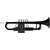 Classic Cantabile PTP-10BK MardiBrass Tromba in Plastica Bb Nera thumbnail 1