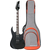 Ibanez GRG121DX-BKF Guitarra Eléctrica Black Flat Set con Funda thumbnail 1