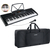 McGrey LK-6120-MIC Clavier à Touches Lumineuses avec Micro Set Sac Noir thumbnail 1