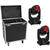 Eurolite Set 2x LED TMH-S400 CMY + Case mit Rollen thumbnail 1