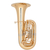 Miraphone Bb-Tuba Modèle 86 Laiton Doré thumbnail 1