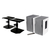 Edifier R1380DB 2.0 Lautsprechersystem weiß Stativ Set thumbnail 1