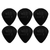 Dunlop Stiffo Jazz II Picks 1.18 mm 6-Piece Player's Pack thumbnail 1