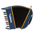 Hohner XS Kinder-Akkordeon blau-orange thumbnail 1