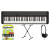 Casio CT-S1BK Casiotone Keyboard Zwart Set thumbnail 1