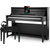Classic Cantabile UP-1 SM Upright E-Piano Zwart mat Deluxe Set thumbnail 1