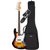 Fender Standard Jazz Bass 3-Color Sunburst Set thumbnail 1