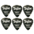 Taylor Thermex 6-pack UltraPicks Black Onyx 1,50 thumbnail 1