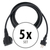 Stagecaptain PSPEXT-2.5 Cavo Prolunga IP44 2,5m Set da 5 thumbnail 1