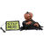 Set Europalms Halloween Mostro Zucca con Interruttore a Pedale thumbnail 1