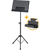 Pronomic OS-01P Leggio Orchestrale in Lamiera Forata con Set di Fermapagine e Scatola Portaoggetti Inclusa thumbnail 1