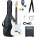 McGrey Rockit E-Gitarre ST-Komplettset White
