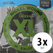 D'Addario EXL117 Medium Top/Extra Heavy Bottom 3x Set