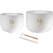 Meinl Sonic Energy TCM Crystal Singing Bowl Yin & Yang Set