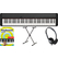 Casio CT-S1BK-76 Casiotone Keyboard Set Noir