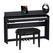 Roland F701-CB Digitalpiano Schwarz Set