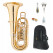 Lechgold FT-20/6GL Tuba en F de latón dorado lacado Set Deluxe