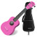 Classic Cantabile US-100 PK Sopraan-Ukulele Roze Set incl. Tas