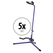 Classic Cantabile GS-30 VT Support Guitares (léger) Violet Set de 5