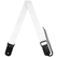 Sangle Cascha HH 2285 Pour Ukulélé Blanche