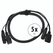 Pronomic Stage IECD-1 DMX Hybrid Cable C/DMX 1m 5x Set