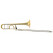 Lechgold QP-17GL Trombón Cuarto Latón Dorado