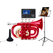 Classic Cantabile TT-400 Bb-Pockettrompet Rood Starterset