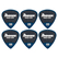 Ibanez PA16HSG-DB Grip Wizard Sand Heavy - Pack De 6