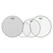 Remo 10" 12" 14" Ambassador Clear Set PLUS 14" Coated