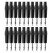 Pronomic JPLUG Black Stereo-Klinkenstecker 20er Pack