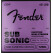 Fender 7250L Acier Nickelé
