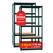 Stagecaptain Heavyrack Opslagrek Houten Planken Donkergroen, max. 875 kg 2x Set