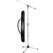 K&M 210/2 Supporto Microfono Cromato Set incl. Borsa