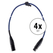 Pronomic Stage DMX3-0,5 DMX-kabel 0,5m 4x Set
