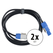 Pronomic Power Twist 2.5 Cable de Alimentación 2,5m Set de 2