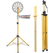 Pronomic DA-45S GD Dartboard Standaard Goud