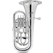 Classic Cantabile KEU-30SR MardiBrass Euphonium Bb In Plastica Argento