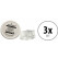 RTom Moongel Damper Pads clear 3er Pack