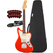 Fender Player II Jaguar Coral Red Set