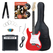 Rocktile Banger's Pack E-Gitarren Set, 8-teilig Red