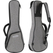 Rocktile Tasche für Sopran-Ukulele Grau/Orange