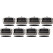 IsoAcoustics Gaia 3 Neo Dark Chrome Isolatori Set Da 8