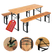 Stagecaptain BBK-110 Hirschgarten Conjunto Festivo Para Niños 110 cm Natural