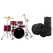 Mapex Venus Fusion Drumkit Crimson Red Sparkle Tassen Set
