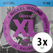 D'Addario EXL120 Super Light 3x Set