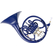 Classic Cantabile WH-30BL MardiBrass Kunststof Bb-hoorn Blauw