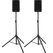Pronomic C-208 MA 8" Actieve Speaker 400 Watt Statief Set
