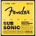 Fender 7250 5L Acier Nickelé