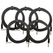 Pronomic Trendline INST-3S Instrument Cable 3m Black 5x Set
